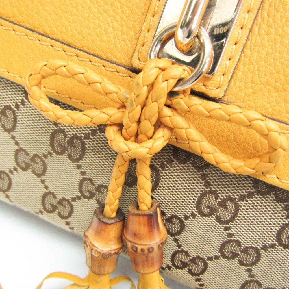 GUCCI Authentic Cream Leather Shoulder Bag - Picture 8 of 16